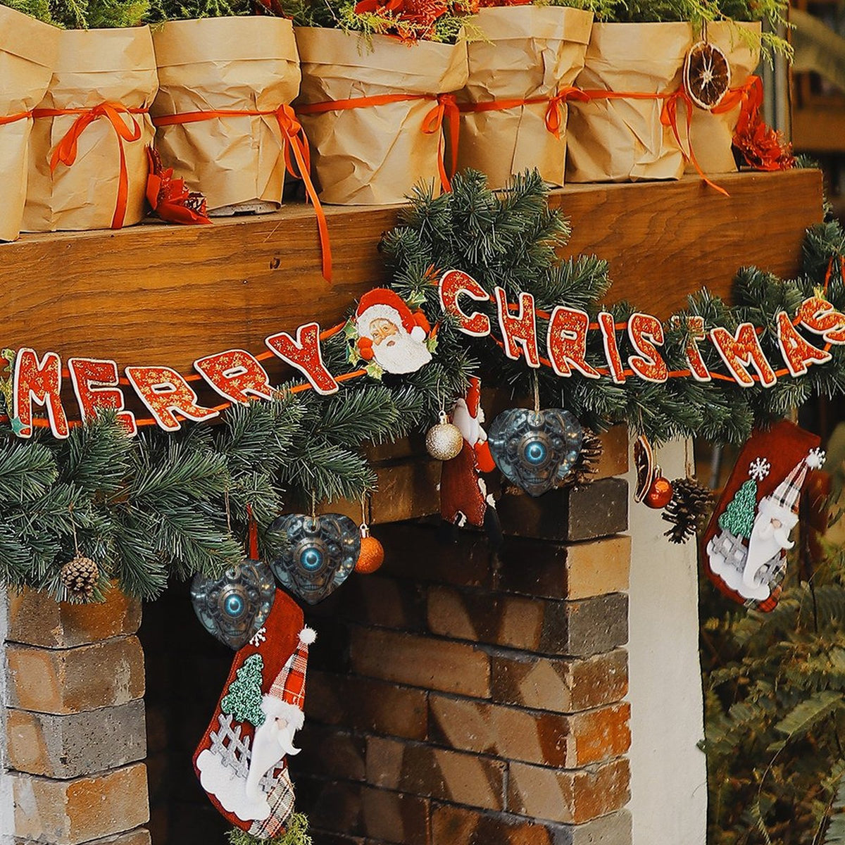 Design Heart-Shaped Ceramic Ornament (Made in USA)