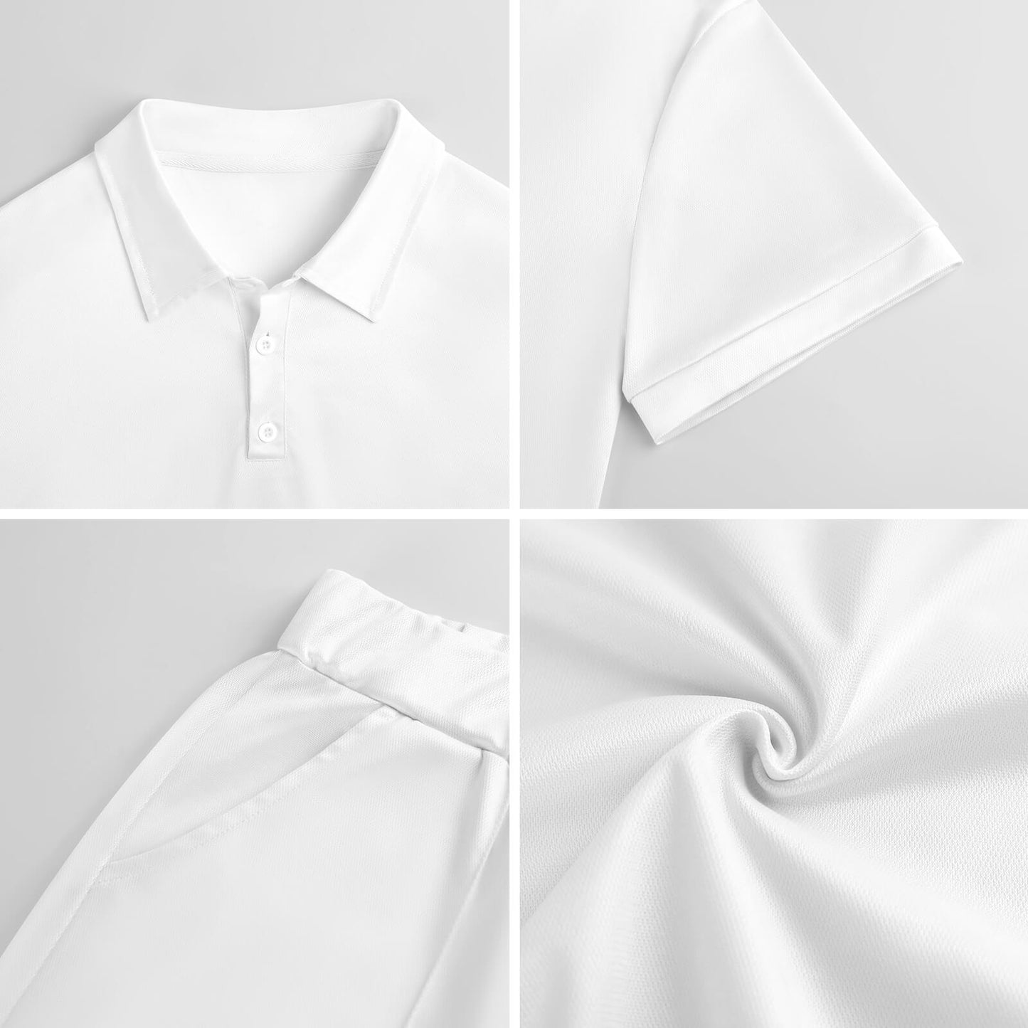 Design Men’s Polo Shirt Set (A46TZ)