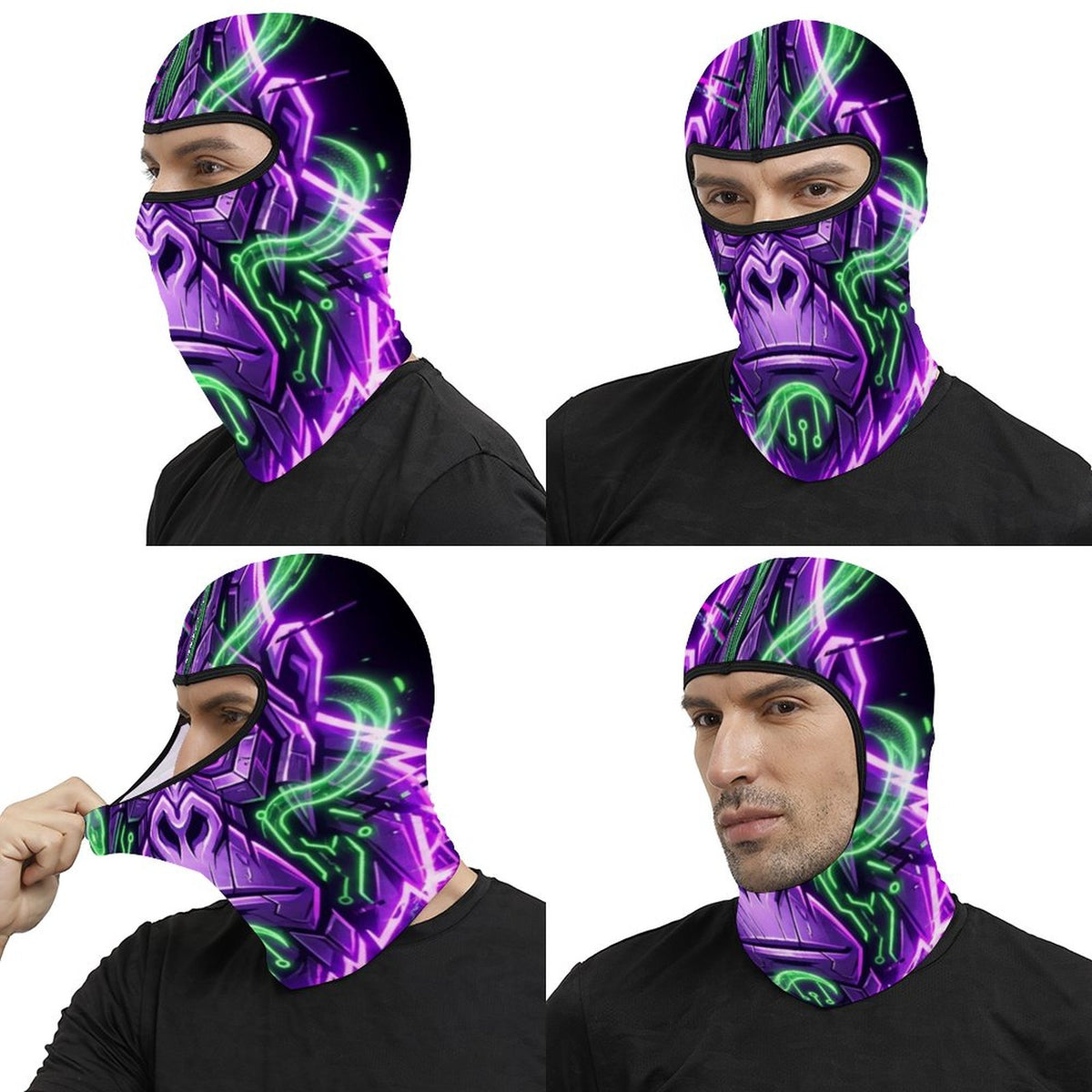 Guerrilla the Market — Neon Gorilla Full Face Mask