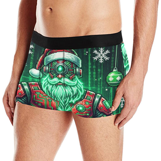 Guerrilla the Market _ SssidewinderssS _ X-MAS 2025 _ 04 Men's All Over Print Boxer Briefs(3 Panels)(Model L10)