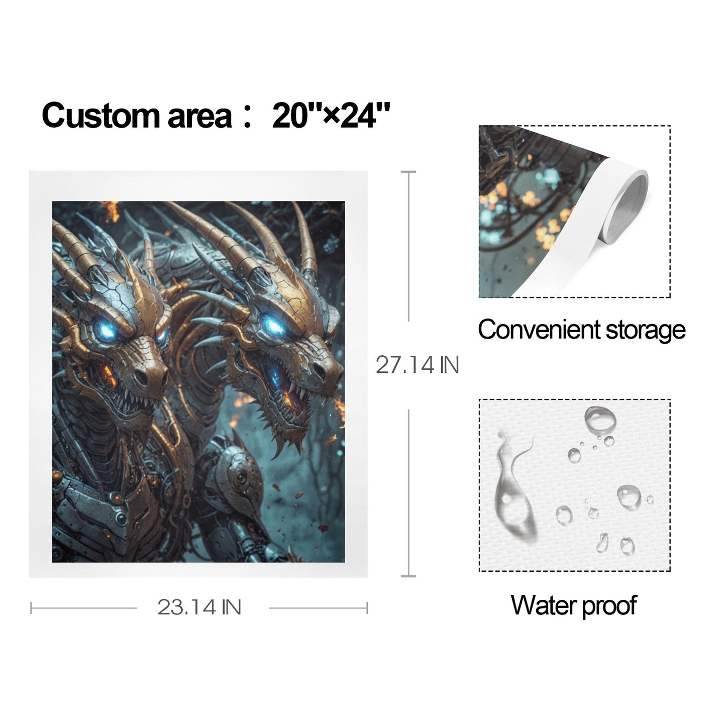 SssidewinderssS - Deliberately Dumbfounded _ Wall Art Set Art Print 20"x24" (Pack of 3) (Customizable Separately)