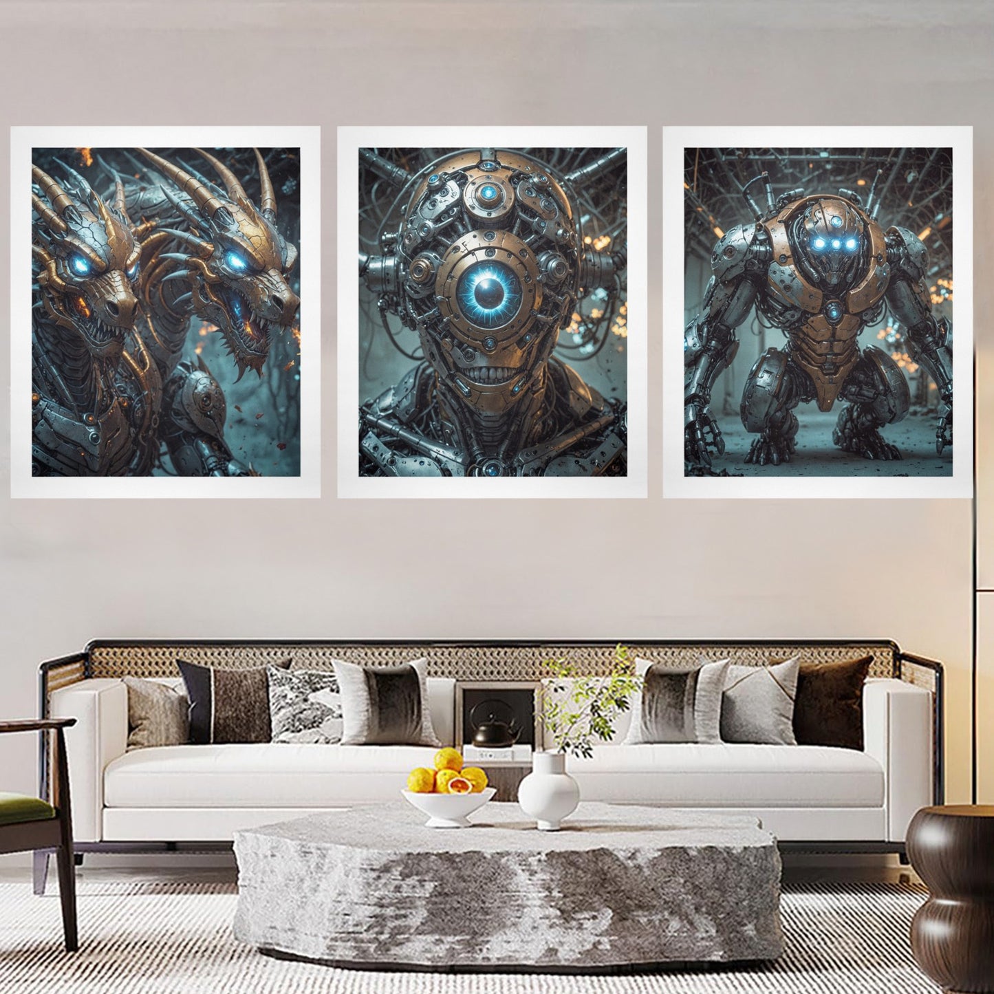 SssidewinderssS - Deliberately Dumbfounded _ Wall Art Set Art Print 20"x24" (Pack of 3) (Customizable Separately)