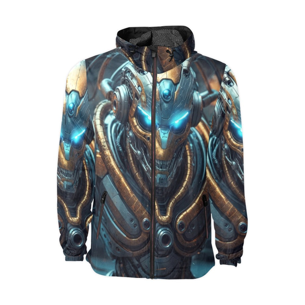 SssidewinderssS - Body Buzz Unisex All Over Print  Hooded Windbreaker (Model H23)