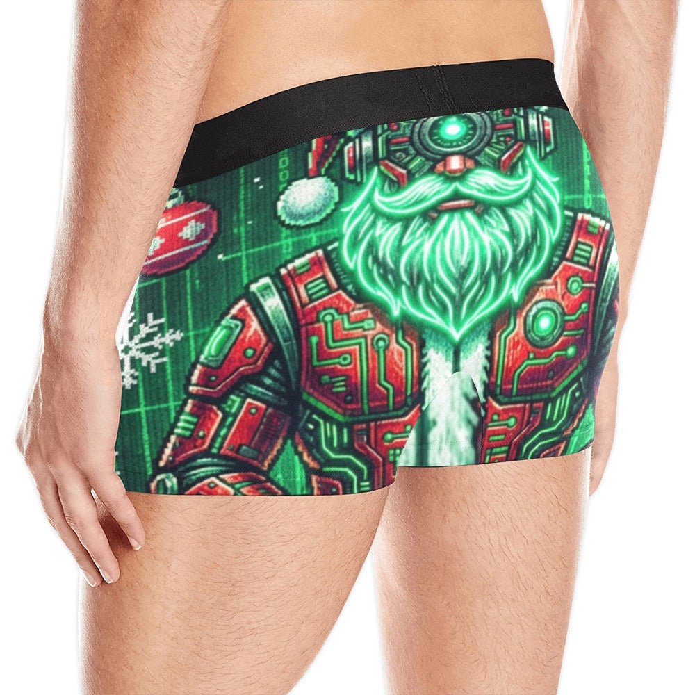 Guerrilla the Market _ SssidewinderssS _ X-MAS 2025 _ 04 Men's All Over Print Boxer Briefs(3 Panels)(Model L10)