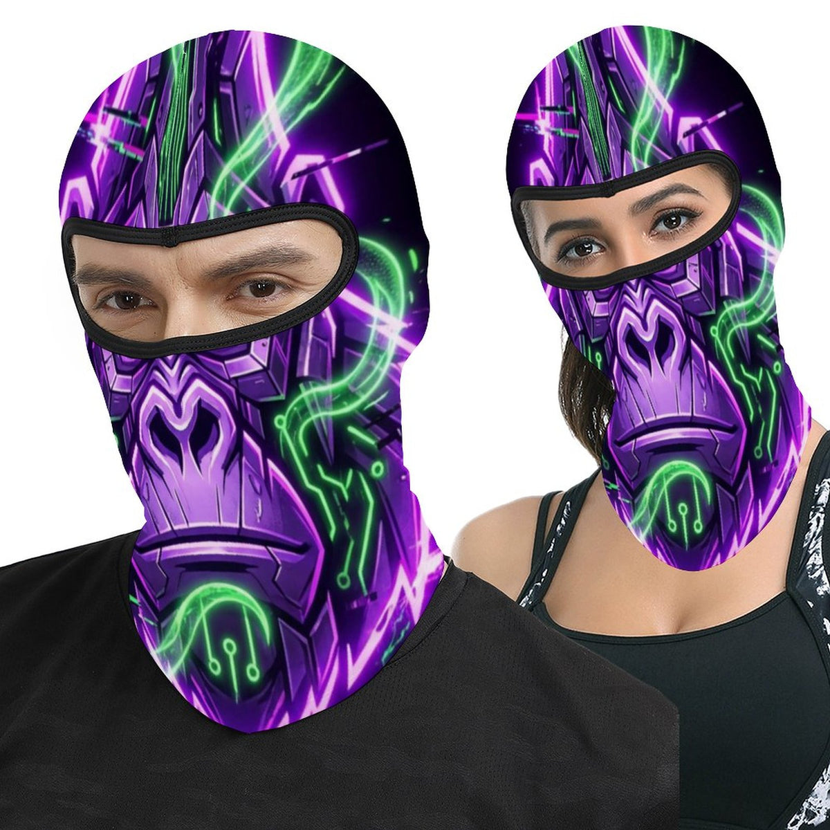 Guerrilla the Market — Neon Gorilla Full Face Mask